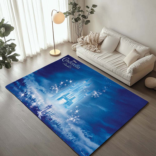 Cinderella Disney Castle Rug
