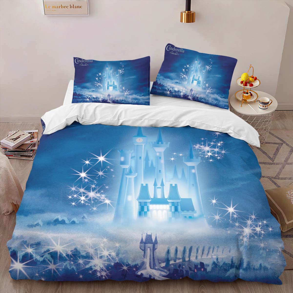 Cinderella Disney Castle Duvet Cover 2