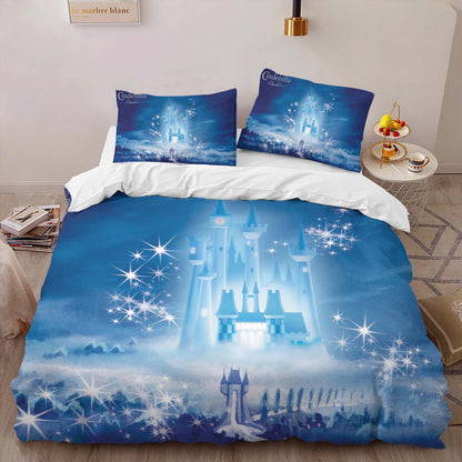 Cinderella Disney Castle Duvet Cover 2