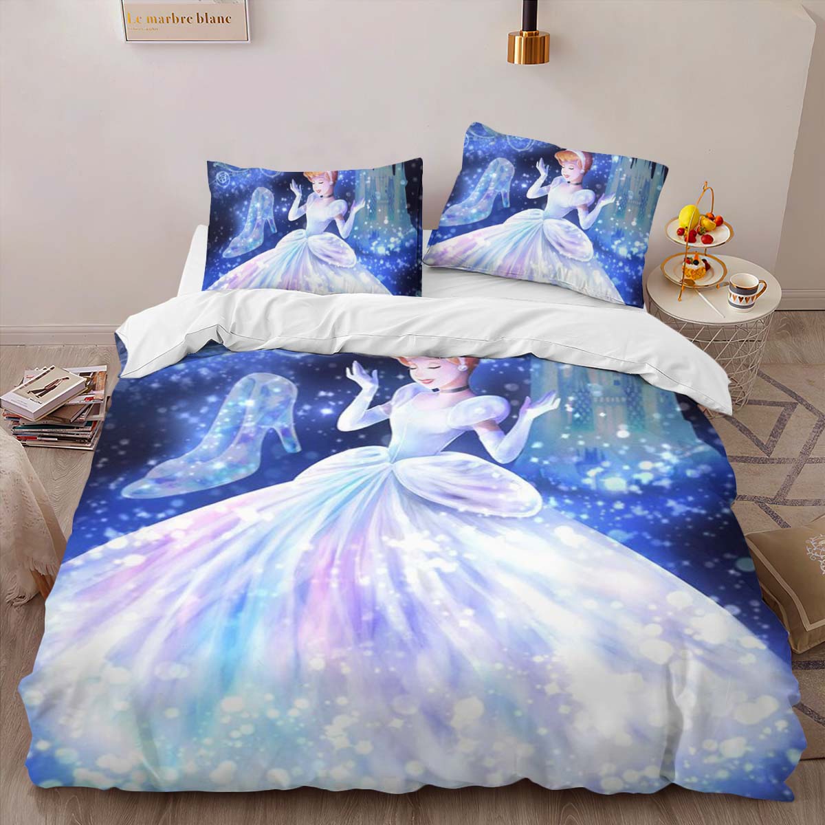 Cinderella Fairy Tail Duvet Cover 2