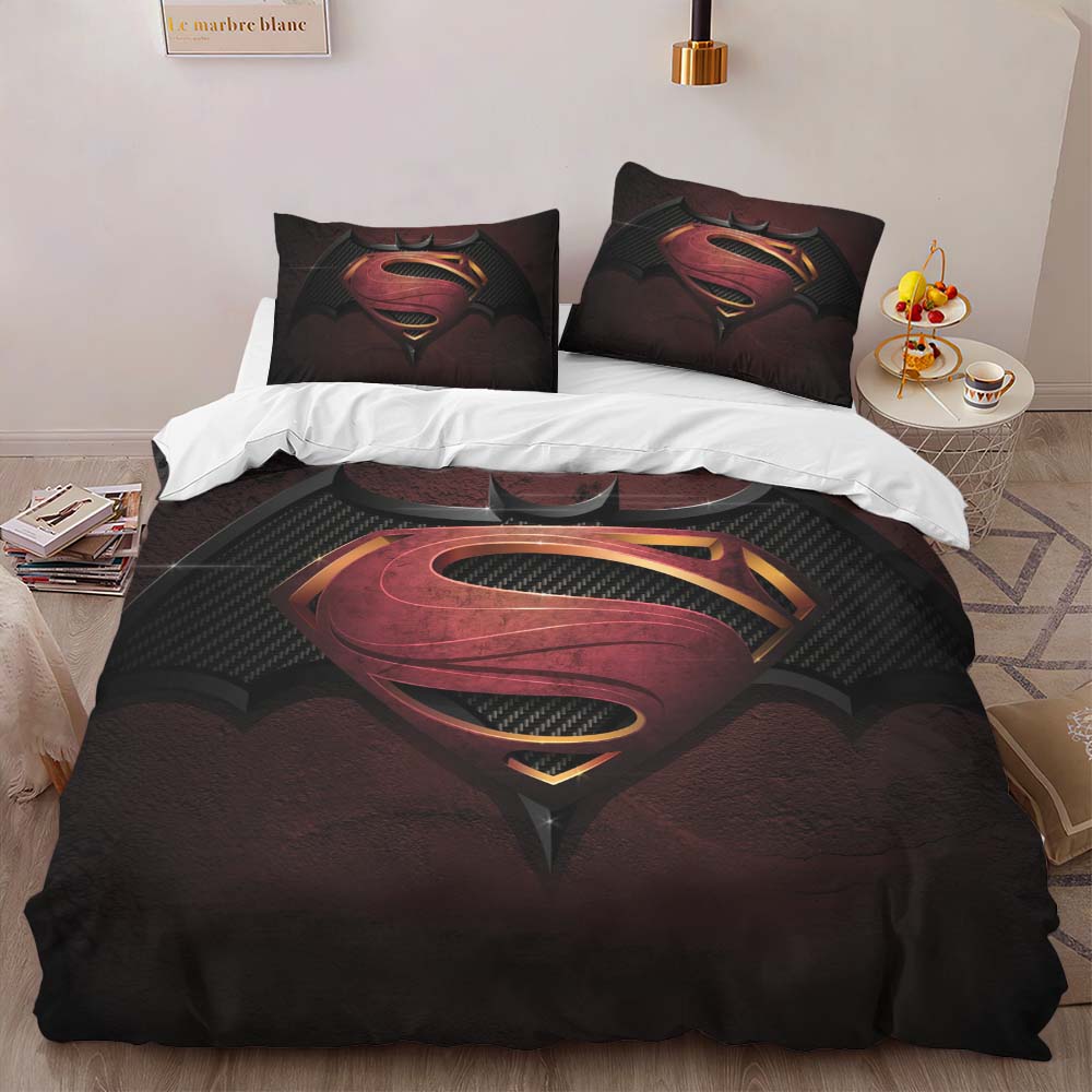 DC Batman And Superman Duvet Cover 2