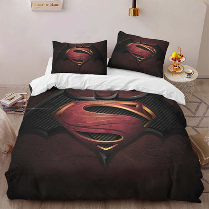 DC Batman And Superman Duvet Cover 2