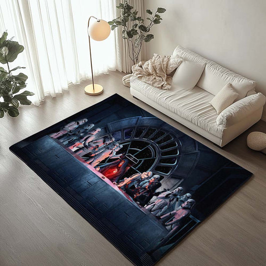 Darth Vader Emperor Palpatine Stormtrooper Star Wars Rug