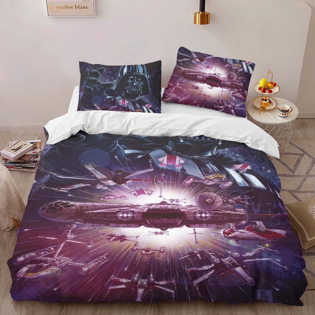 Darth Vader Star Wars Falcons Duvet Cover 2