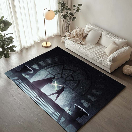 Darth Vader Vs Luke Skywalker StarWars Rug