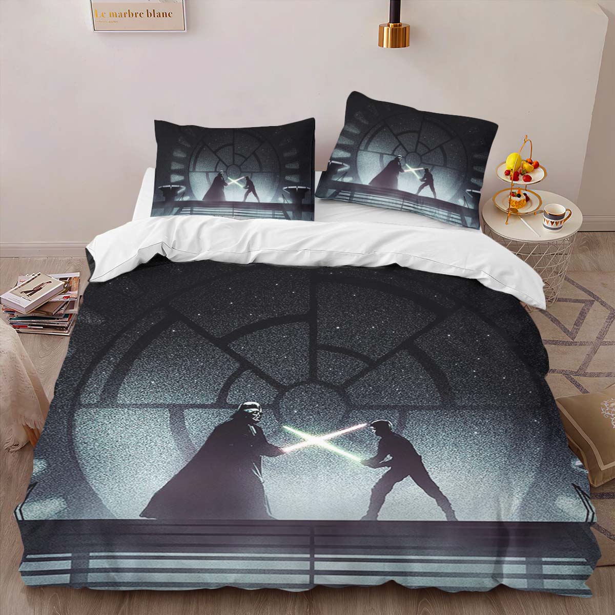 Darth Vader Vs Luke Skywalker StarWars Duvet Cover 2