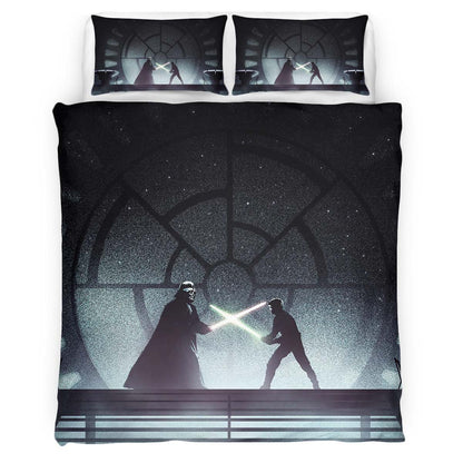 Darth Vader Vs Luke Skywalker StarWars Duvet Cover