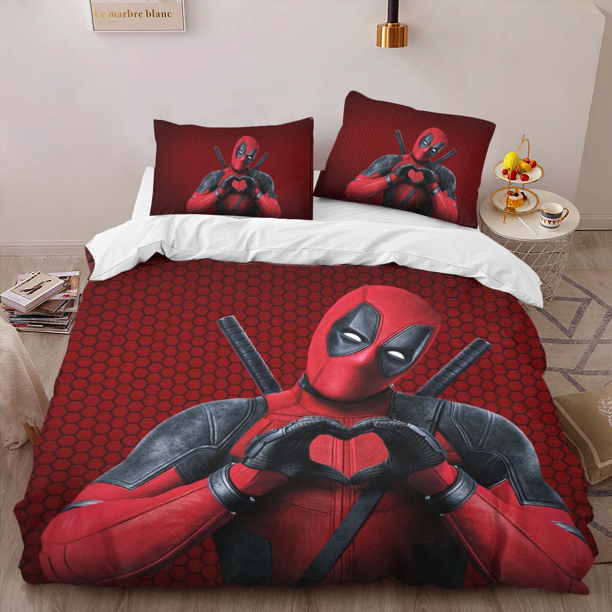 Deadpool 13 Duvet Cover 2