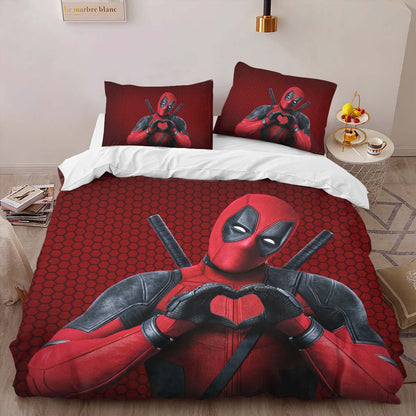 Deadpool 13 Duvet Cover 2