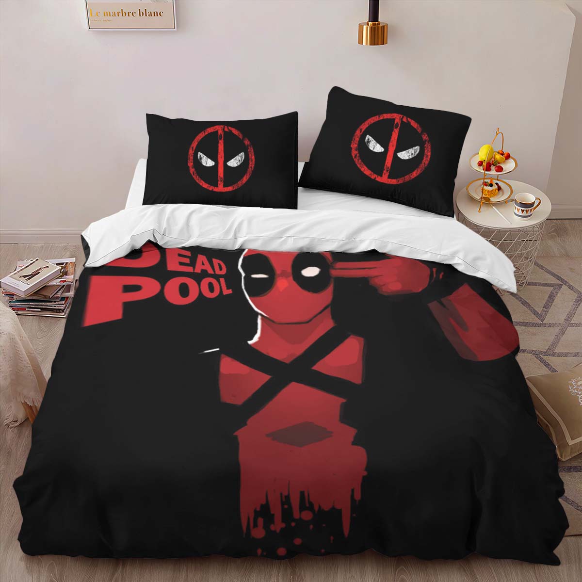 Deadpool 16 Duvet Cover 2