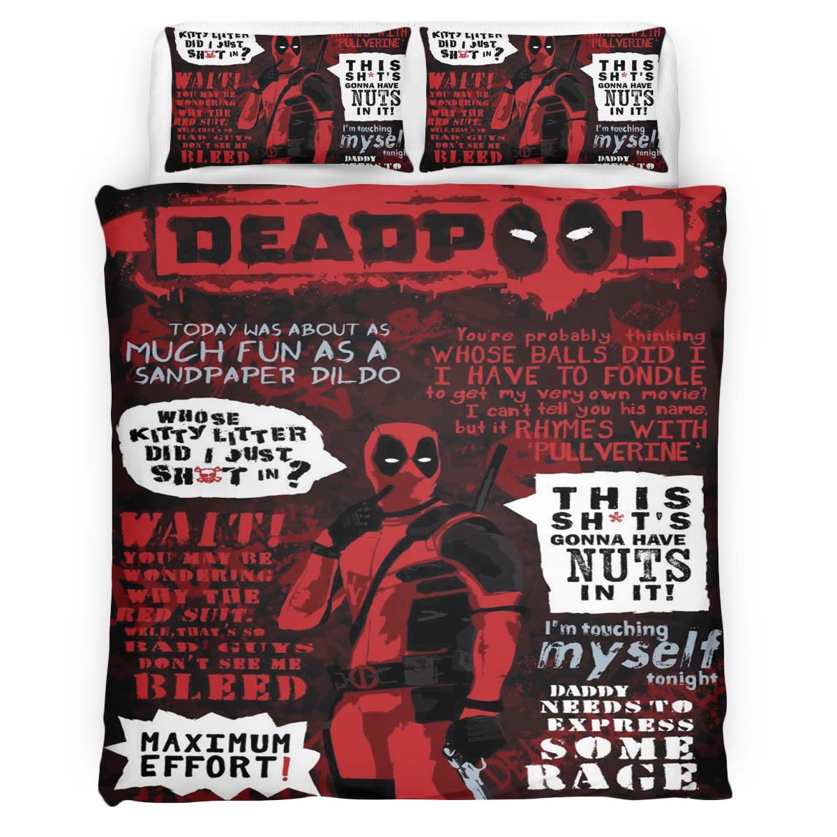 Deadpool 21 Duvet Cover