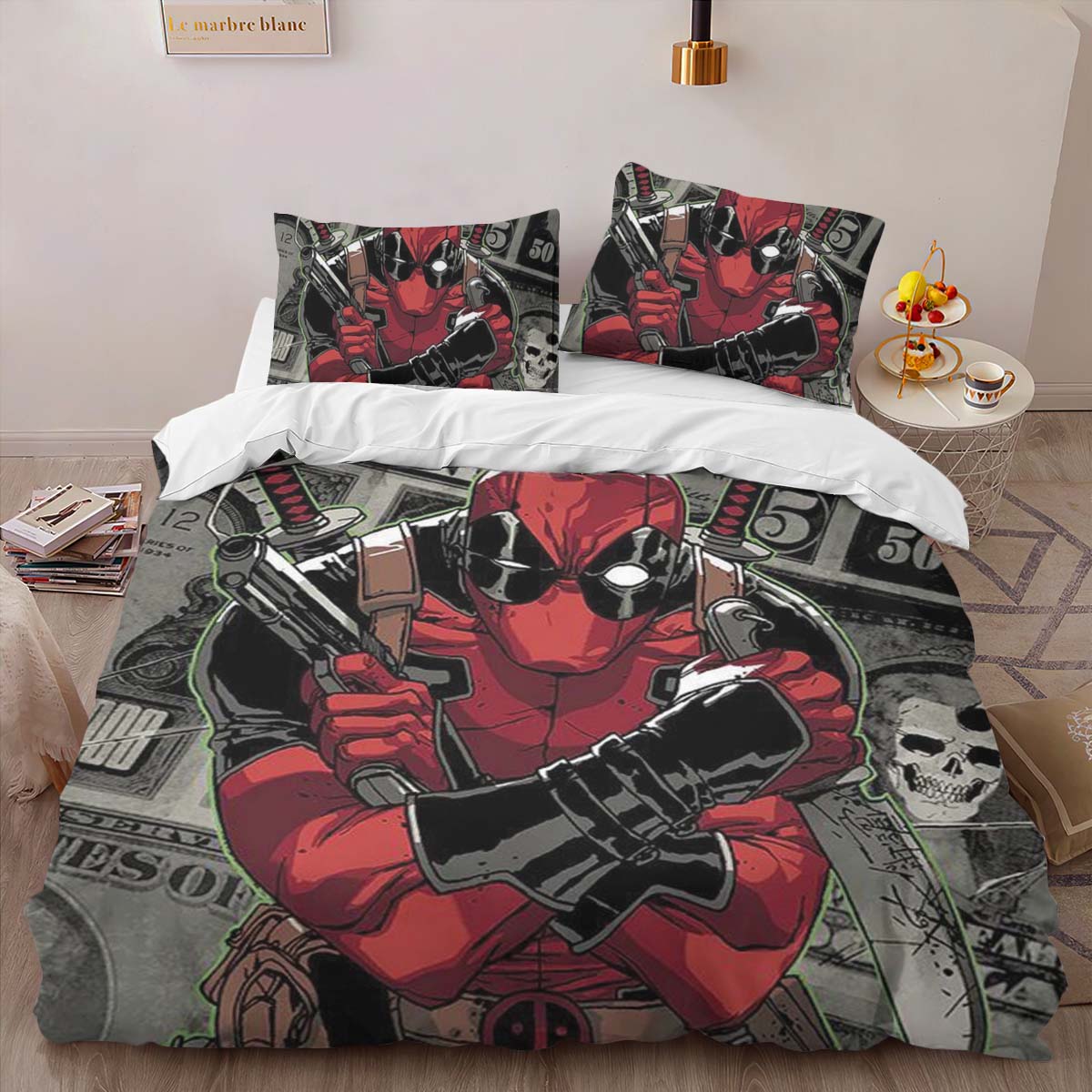 Deadpool 30 Duvet Cover 2