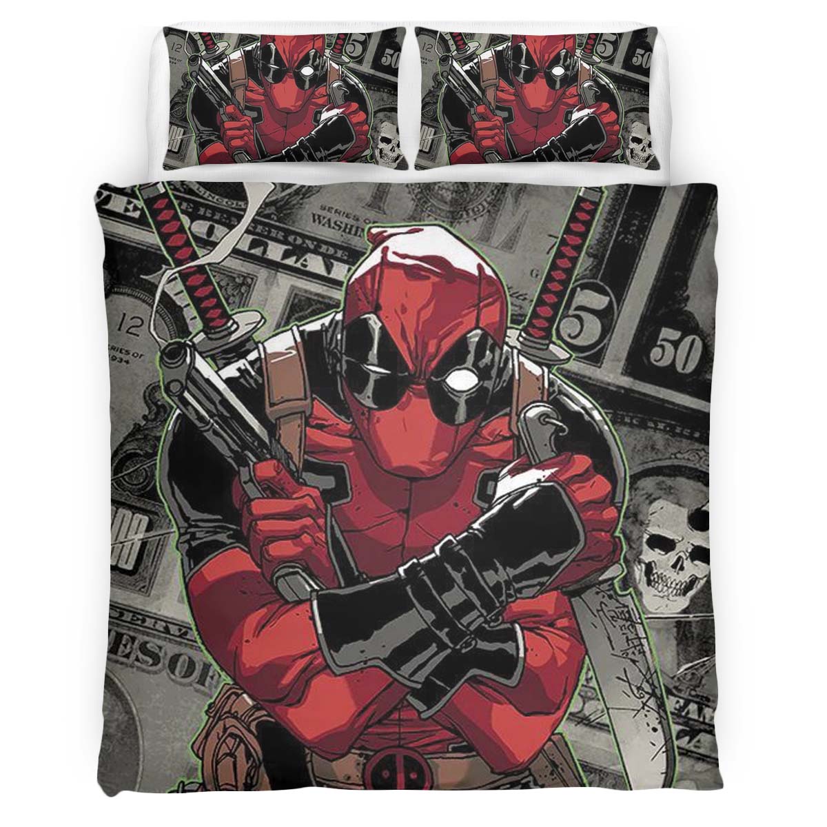 Deadpool 30 Duvet Cover