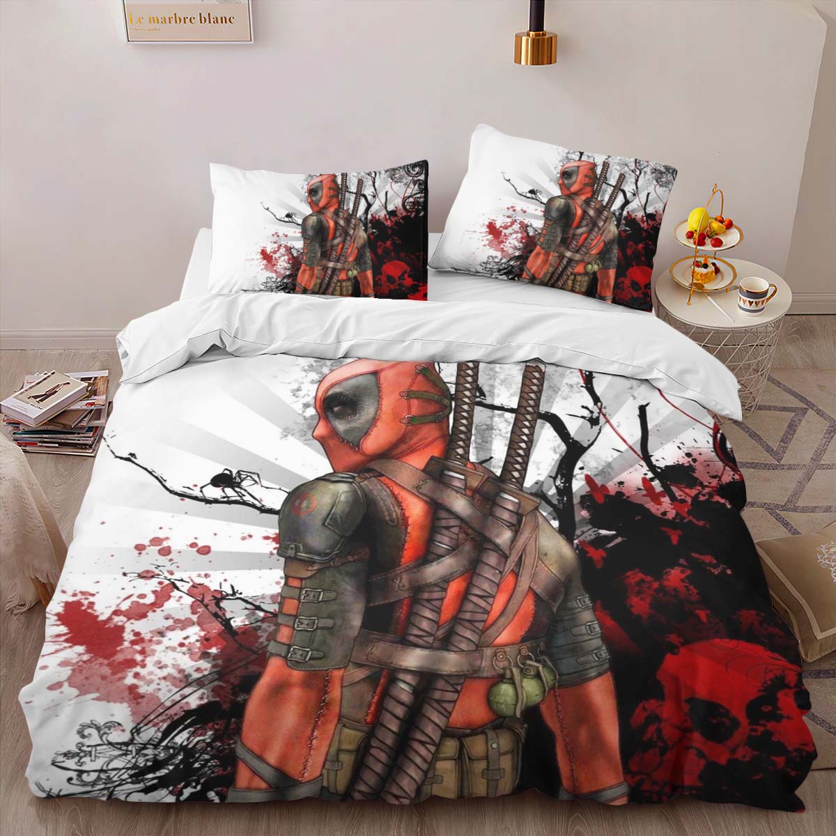 Deadpool 4 Duvet Cover 2