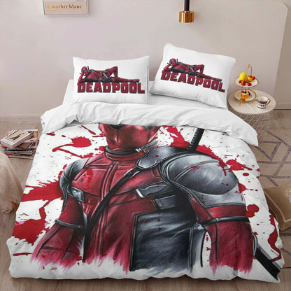 Deadpool 8 Duvet Cover 2