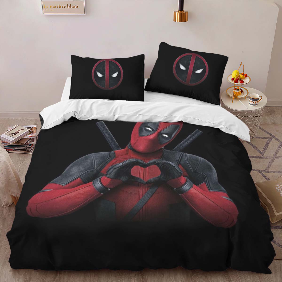 Deadpool 9 Duvet Cover 2
