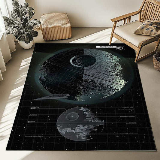 Death Star II Star Wars Rug