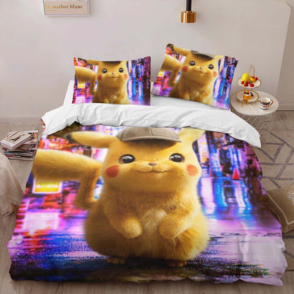 Detective Pikachu Duvet Cover 2