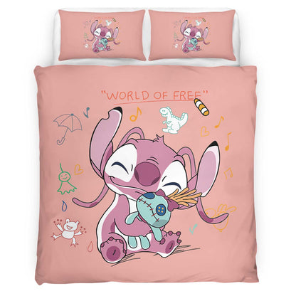 Disney Angle in Lilo And Stitch Duvet Cover