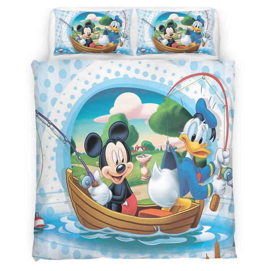 Disney Donald Duck And Mickey Mouse Duvet Cover