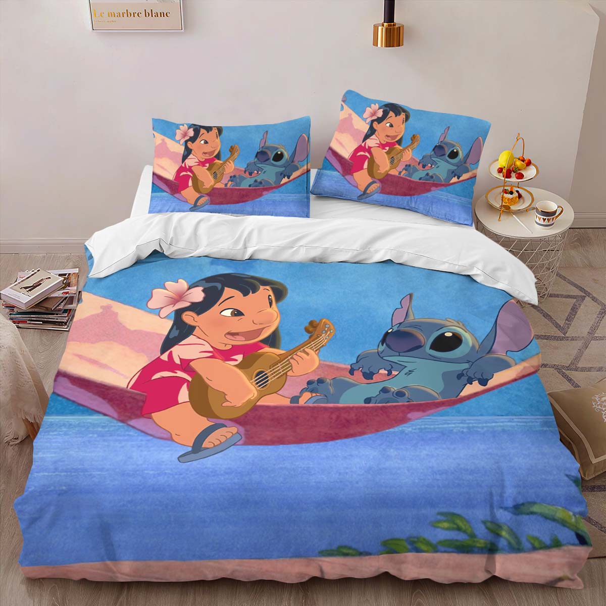 Disney Lilo And Stitch Characters 1002 Duvet Cover 2