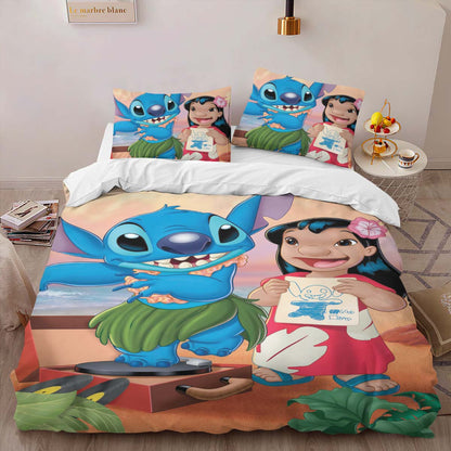 Disney Lilo And Stitch Characters 1005 Duvet Cover 2