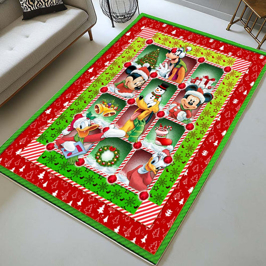 Disney Mickey Mouse Christmas Rug
