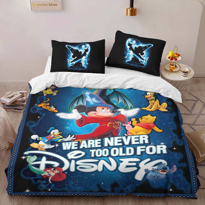Disney Mickey Mouse We Are Never Too Old For Disney Duvet Cover 2