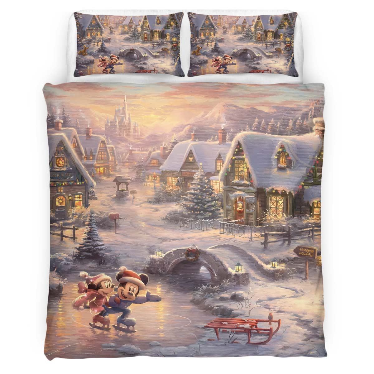 Disney Mickey Mouse and Minnie Mouse 13 Duvet Cover