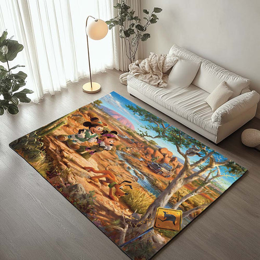 Disney Mickey Mouse and Minnie Mouse 14 Rug