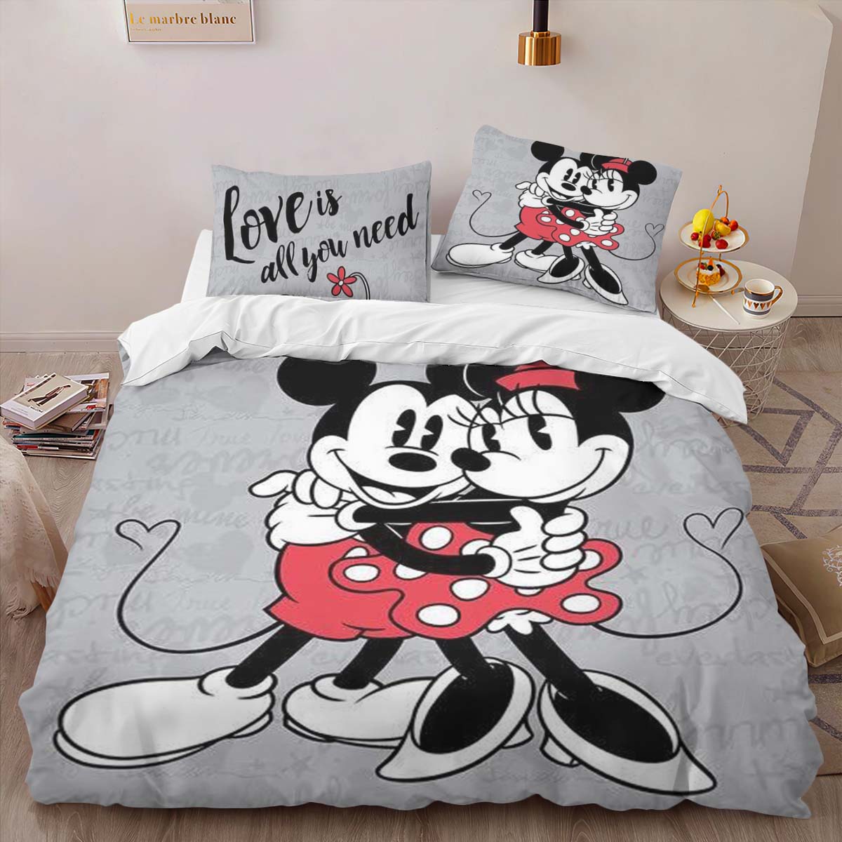 Disney Mickey Mouse and Minnie Mouse 17 Duvet Cover 2