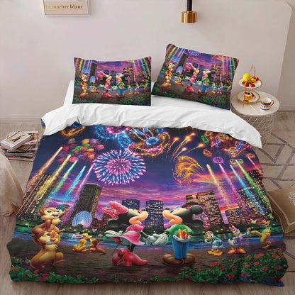 Disney Mickey Mouse and Minnie Mouse 2 Duvet Cover 2