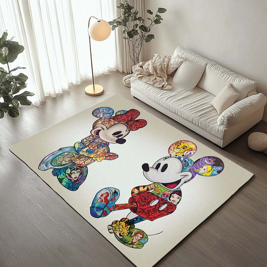 Disney Mickey Mouse and Minnie Mouse 3 Rug