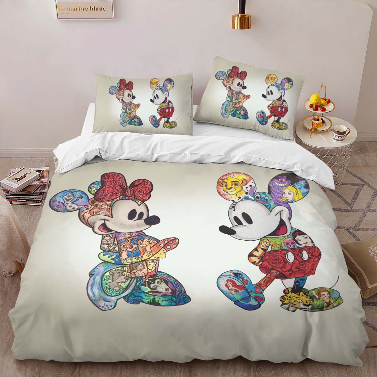 Disney Mickey Mouse and Minnie Mouse 3 Duvet Cover 2