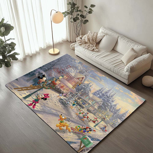 Disney Mickey Mouse and Minnie Mouse 4 Rug
