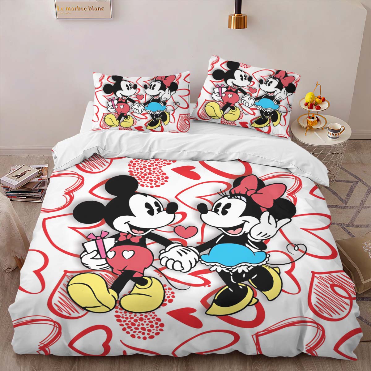 Disney Mickey Mouse and Minnie Mouse 5 Duvet Cover 2