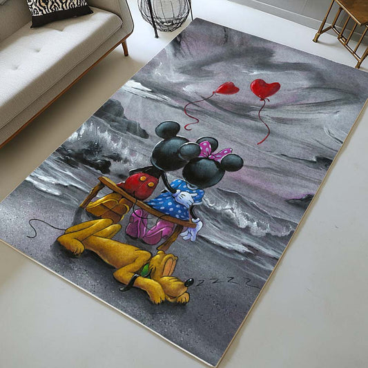 Disney Mickey Mouse and Minnie Mouse 7 Rug