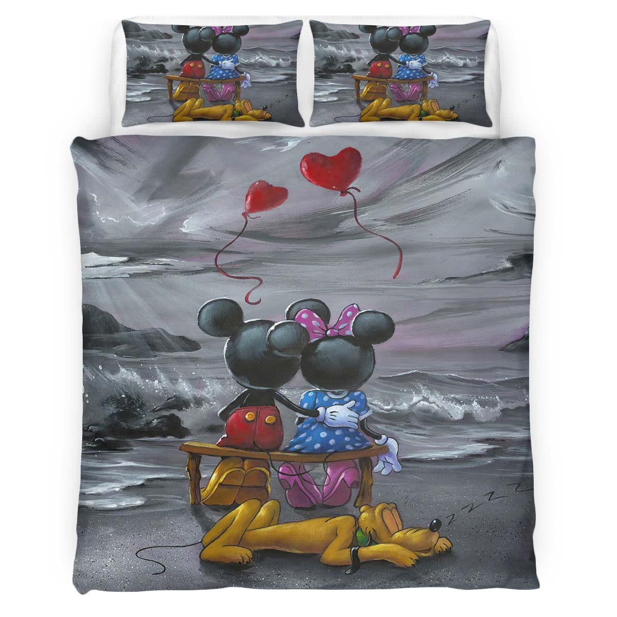 Disney Mickey Mouse and Minnie Mouse 7 Duvet Cover