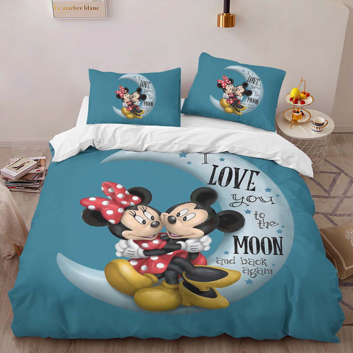 Disney Mickey Mouse and Minnie Mouse 9 Duvet Cover 2