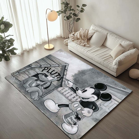 Disney Mickey Mouse and Pluto Rug