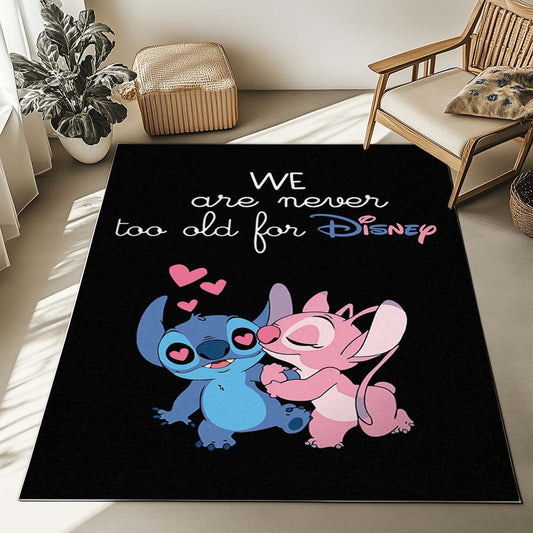 Disney Stitch and Angle 10 Rug