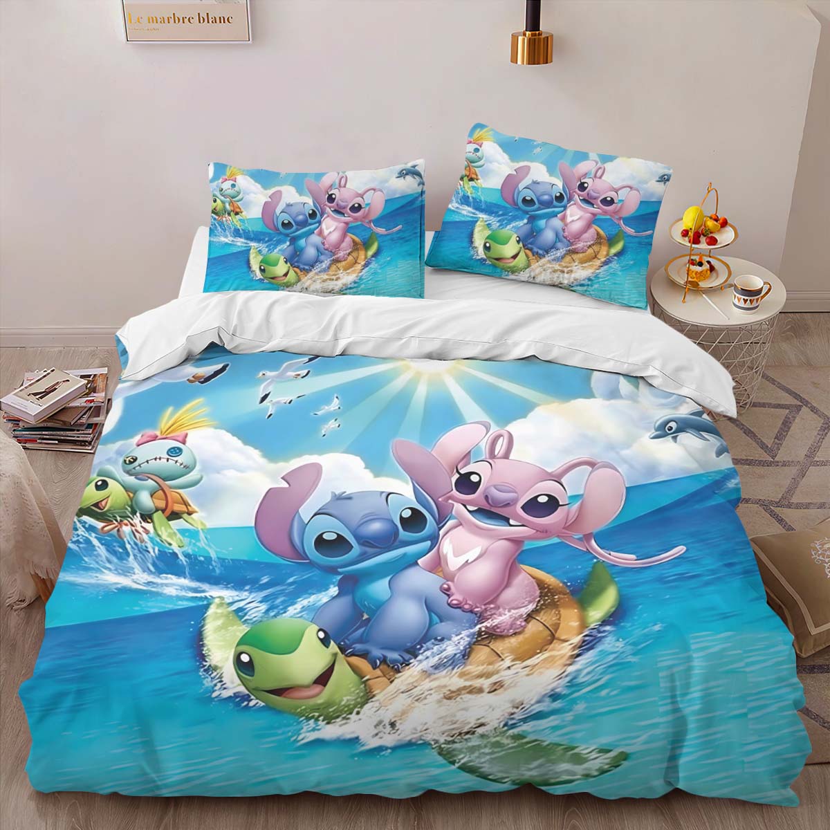 Disney Stitch and Angle 17 Duvet Cover 2