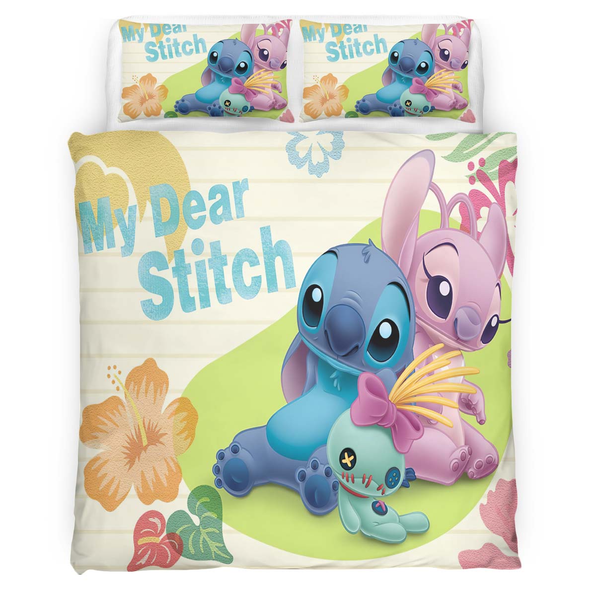 Disney Stitch and Angle 18 Duvet Cover