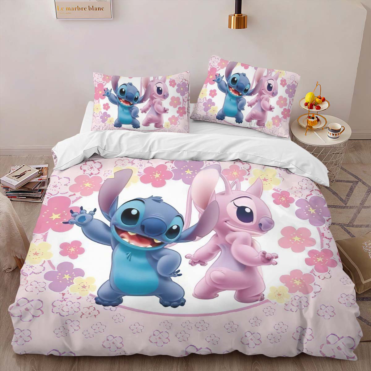 Disney Stitch and Angle 19 Duvet Cover 2