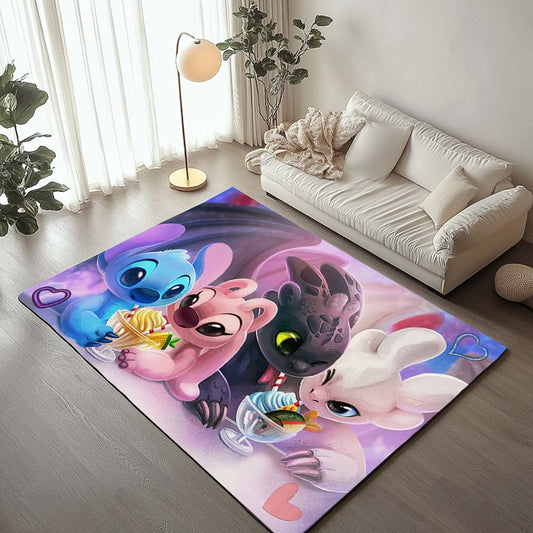 Disney Stitch and Angle 2 Rug