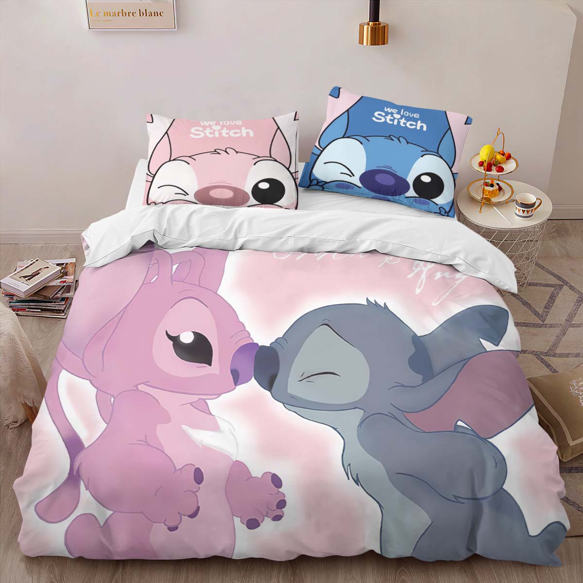 Disney Stitch and Angle 20 Duvet Cover 2