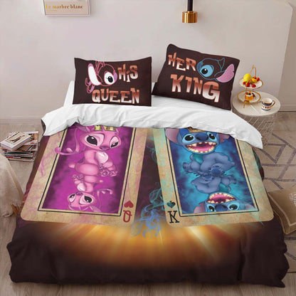 Disney Stitch and Angle 21 Duvet Cover 2