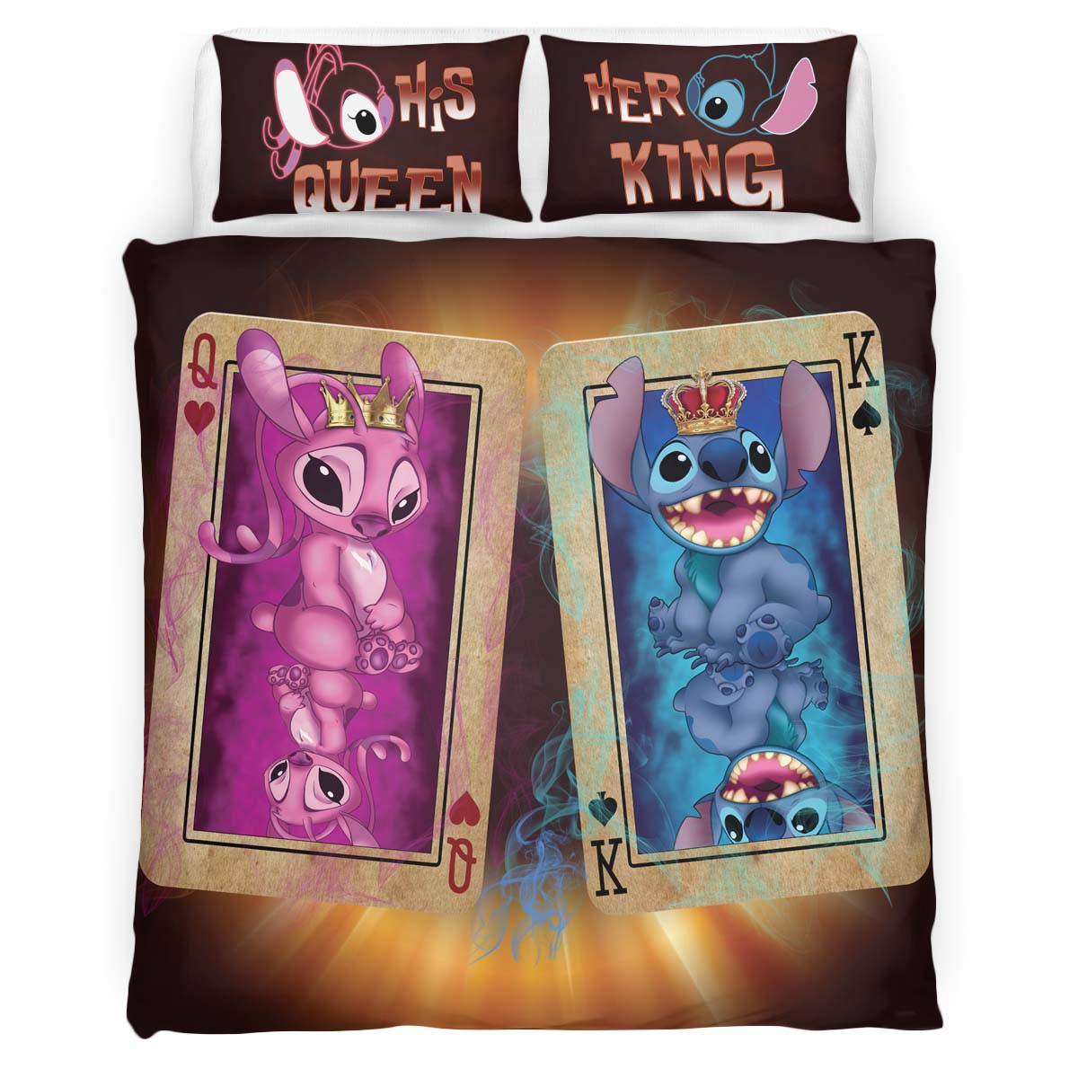 Disney Stitch and Angle 21 Duvet Cover