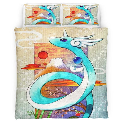 Dragonair Pokemon Duvet Cover
