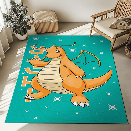 Dragonite Pokemon 3 Rug